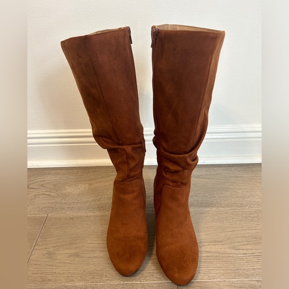 LifeStride Maltese Women's High Heel Slouch Boots - Size 8.5 Wide - Wide Calf - Picture 2 of 12